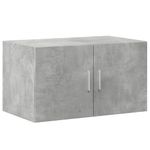Casa si Gradina - Mobilier - Comode si corpuri - Comode - Dulap de depozitare, gri beton, 70x42,5x225 cm, lemn prelucrat - Infinity.ro