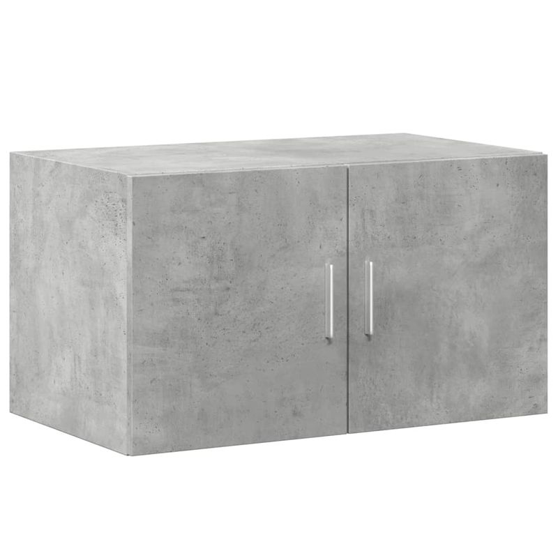 Casa si Gradina - Mobilier - Comode si corpuri - Comode - Dulap de depozitare, gri beton, 70x42,5x225 cm, lemn prelucrat - Infinity.ro