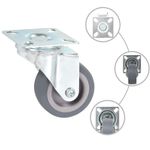 Casa si Gradina - Constructii - Depozitare, transport si protectie - Accesorii echipamente pentru transport si ridicat - Roti pivotante, 4 buc., 50 mm - Infinity.ro