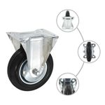 Casa si Gradina - Constructii - Depozitare, transport si protectie - Accesorii echipamente pentru transport si ridicat - Roti, 12 buc., 160 mm - Infinity.ro