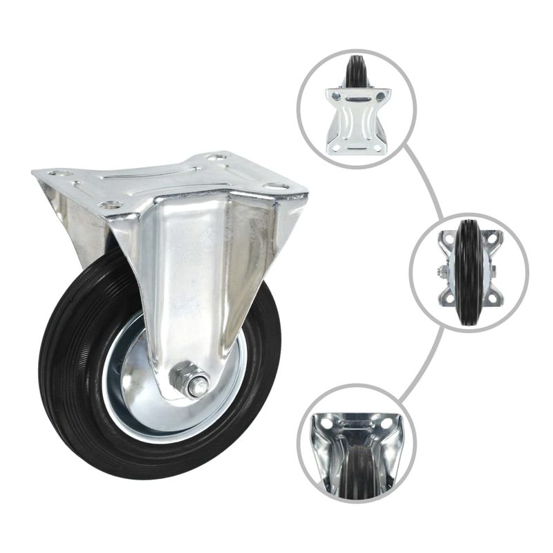 Casa si Gradina - Constructii - Depozitare, transport si protectie - Accesorii echipamente pentru transport si ridicat - Roti, 12 buc., 160 mm - Infinity.ro