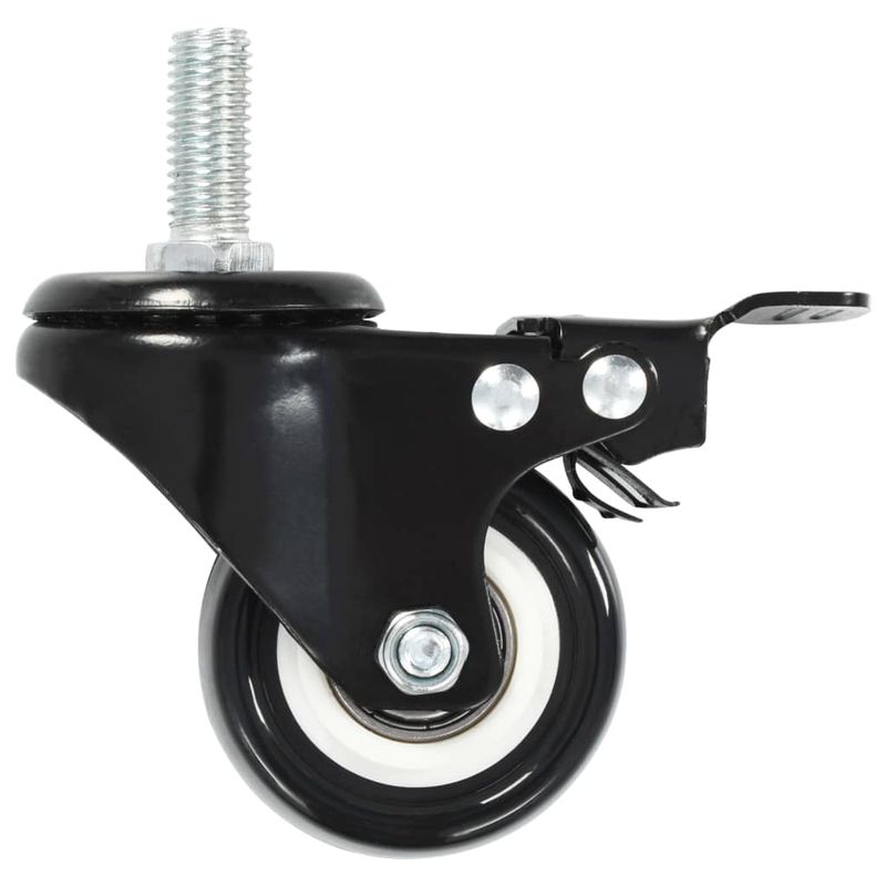 Casa si Gradina - Constructii - Depozitare, transport si protectie - Accesorii echipamente pentru transport si ridicat - Roti pivotante cu frane, 32 buc., 50 mm - Infinity.ro