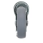 Casa si Gradina - Constructii - Depozitare, transport si protectie - Accesorii echipamente pentru transport si ridicat - Roti pivotante cu gaura pentru surub, 8 buc., 100 mm - Infinity.ro