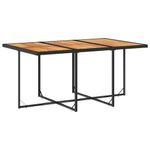 Casa si Gradina - Gradina si terasa - Mobilier exterior - Seturi mobila gradina - Set mobilier de exterior cu perne, 11 piese, negru, poliratan - Infinity.ro