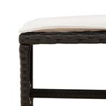 Casa si Gradina - Gradina si terasa - Mobilier exterior - Seturi mobila gradina - Set mobilier de exterior cu perne, 11 piese, negru, poliratan - Infinity.ro