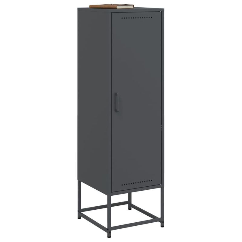 Casa si Gradina - Mobilier - Comode si corpuri - Corpuri bucatarie - Dulap inalt, antracit, 36x39x123 cm, otel - Infinity.ro