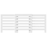 Casa si Gradina - Termice - Calorifere si accesorii - Accesorii calorifere - Masca pentru calorifer, alb, 205x21,5x83,5 cm, lemn prelucrat, design șipci orizontale - Infinity.ro