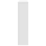 Casa si Gradina - Termice - Calorifere si accesorii - Accesorii calorifere - Masca pentru calorifer, alb, 175x20x82 cm, lemn prelucrat, design șipci orizontale - Infinity.ro