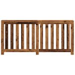 Casa si Gradina - Termice - Calorifere si accesorii - Accesorii calorifere - Masca de calorifer, lemn vechi, 175x20x82 cm, lemn prelucrat, design lamele verticale - Infinity.ro