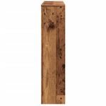 Casa si Gradina - Termice - Calorifere si accesorii - Accesorii calorifere - Masca de calorifer, lemn vechi, 175x20x82 cm, lemn prelucrat, design lamele verticale - Infinity.ro