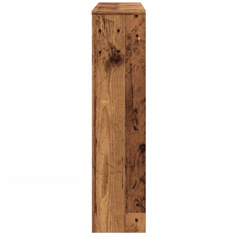 Casa si Gradina - Termice - Calorifere si accesorii - Accesorii calorifere - Masca de calorifer, lemn vechi, 175x20x82 cm, lemn prelucrat, design lamele verticale - Infinity.ro
