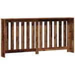 Casa si Gradina - Termice - Calorifere si accesorii - Accesorii calorifere - Masca de calorifer, lemn vechi, 175x20x82 cm, lemn prelucrat, design lamele verticale - Infinity.ro