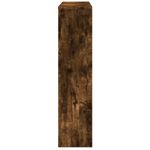 Casa si Gradina - Termice - Calorifere si accesorii - Accesorii calorifere - Masca de calorifer, stejar fumuriu, 175x20x82 cm lemn prelucrat, design lamele verticale - Infinity.ro
