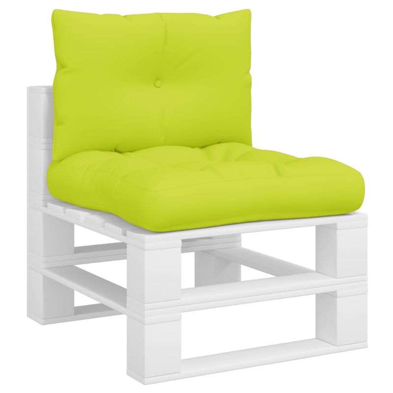 Casa si Gradina - Gradina si terasa - Mobilier exterior - Perne decorative exterior - Perne de paleti, 2 buc, verde aprins, material textil - Infinity.ro