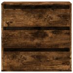 Casa si Gradina - Mobilier - Comode si corpuri - Comode - Dulap colt cu sertare stejar fumuriu 60x41x58 cm lemn prelucrat - Infinity.ro