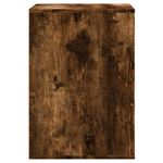 Casa si Gradina - Mobilier - Comode si corpuri - Comode - Dulap colt cu sertare stejar fumuriu 60x41x58 cm lemn prelucrat - Infinity.ro