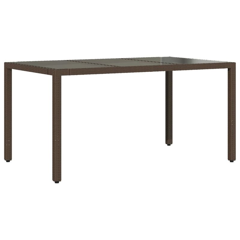 Casa si Gradina - Gradina si terasa - Mobilier exterior - Seturi mobila gradina - Set bistro de gradina cu perne, 7 piese, maro, poliratan - Infinity.ro