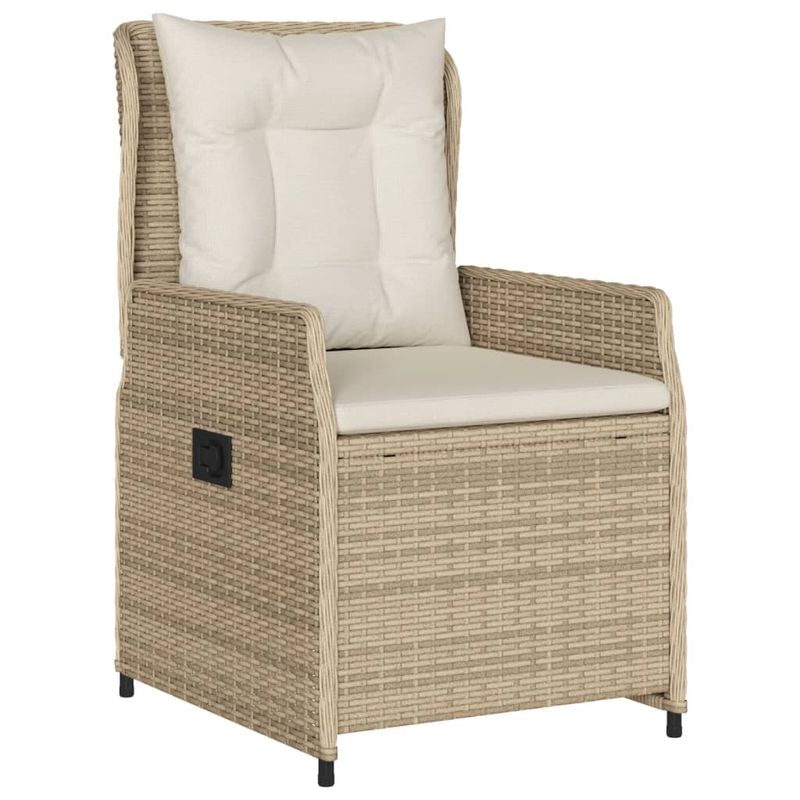 Casa si Gradina - Gradina si terasa - Mobilier exterior - Seturi mobila gradina - Set mobilier de gradina cu perne, 5 piese, bej, poliratan - Infinity.ro