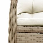 Casa si Gradina - Gradina si terasa - Mobilier exterior - Seturi mobila gradina - Set mobilier de gradina cu perne, 5 piese, bej, poliratan - Infinity.ro