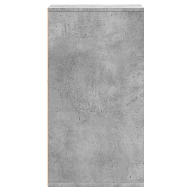 Casa si Gradina - Mobilier - Comode si corpuri - Comode - Dulap colt cu sertare gri beton 40x41x76 cm lemn prelucrat - Infinity.ro