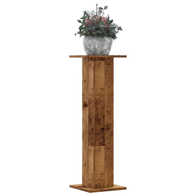Casa si Gradina - Gradinarit si plante - Plante si ghivece - Ghivece si suporturi - Suporturi de plante 2 buc. lemn vechi 30x30x95cm lemn prelucrat - Infinity.ro