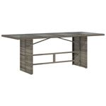 Casa si Gradina - Gradina si terasa - Mobilier exterior - Seturi mobila gradina - Set mobilier de gradina cu perne, 7 piese, gri, poliratan - Infinity.ro