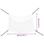 Petshop - Accesorii petshop - Alte accesorii petshop - Plase pentru fan, 2 buc, alb, dreptunghiulara, 200x120 cm, PP - Infinity.ro