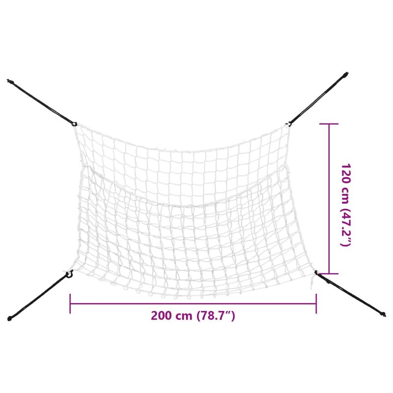 Petshop - Accesorii petshop - Alte accesorii petshop - Plase pentru fan, 2 buc, alb, dreptunghiulara, 200x120 cm, PP - Infinity.ro