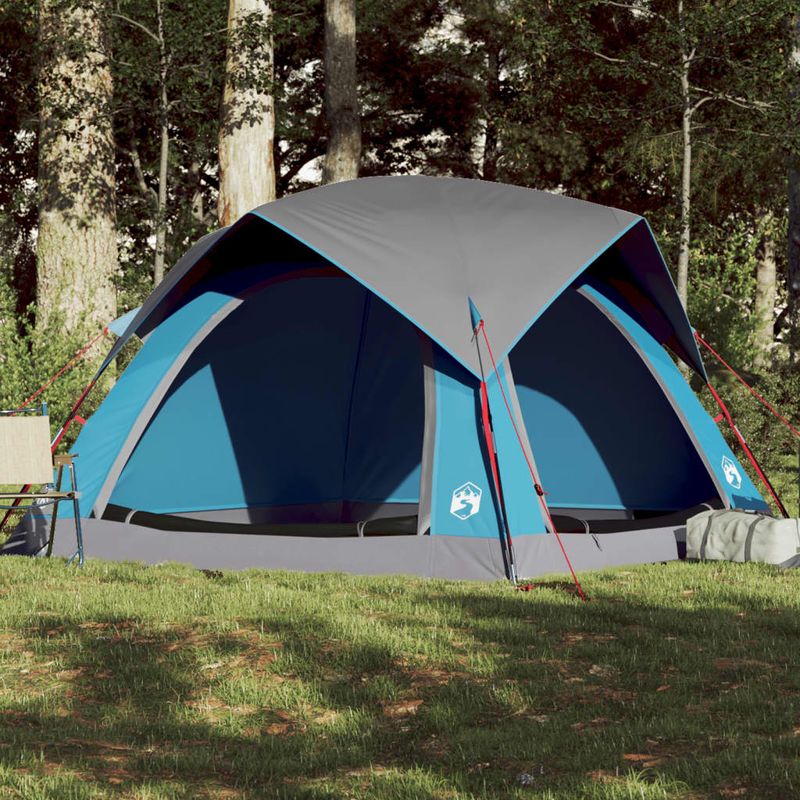 Sport si Outdoor - Camping - Corturi camping - Cort de camping, 4 persoane, albastru, impermeabil - Infinity.ro
