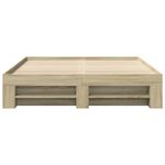 Casa si Gradina - Mobilier - Paturi si accesorii - Paturi - Cadru de pat, stejar sonoma, 150x200 cm, lemn prelucrat - Infinity.ro