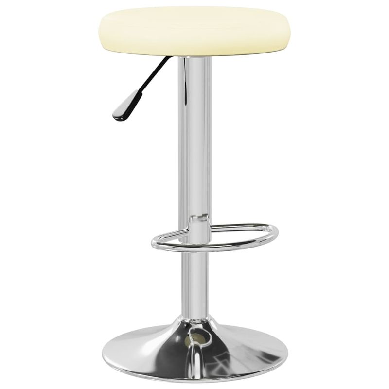 Casa si Gradina - Mobilier - Scaune si fotolii - Scaune - Scaune de bar, 2 buc., crem, piele ecologica - Infinity.ro