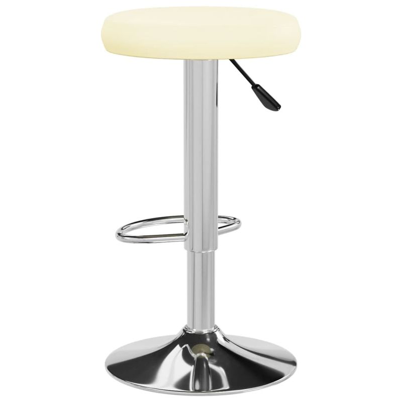 Casa si Gradina - Mobilier - Scaune si fotolii - Scaune - Scaune de bar, 2 buc., crem, piele ecologica - Infinity.ro