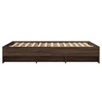 Casa si Gradina - Mobilier - Paturi si accesorii - Paturi - Cadru de pat, stejar maro, 120x190 cm, lemn prelucrat - Infinity.ro