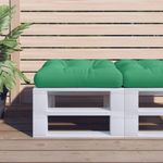 Casa si Gradina - Gradina si terasa - Mobilier exterior - Perne decorative exterior - Perna de paleti, verde, 50x50x12 cm, material textil - Infinity.ro