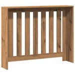 Casa si Gradina - Termice - Calorifere si accesorii - Accesorii calorifere - Masca de calorifer stejar artizanal 104x20x82 cm lemn prelucrat, design lamele verticale - Infinity.ro