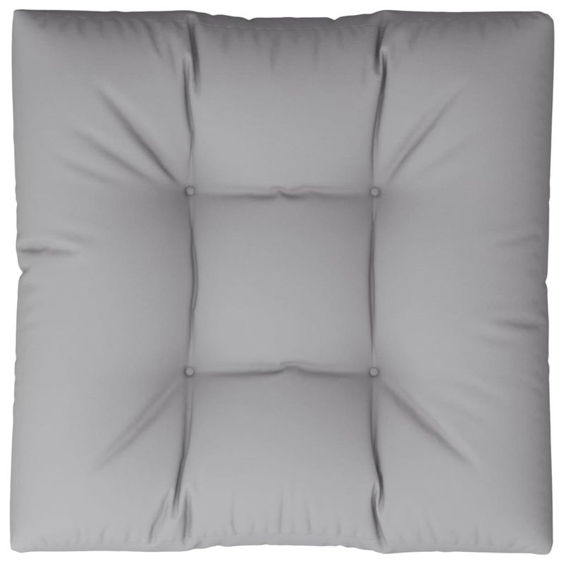 Casa si Gradina - Gradina si terasa - Mobilier exterior - Perne decorative exterior - Perna pentru paleti, gri, 70x70x12 cm, material textil - Infinity.ro
