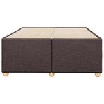 Casa si Gradina - Mobilier - Paturi si accesorii - Paturi - Cadru de pat, maro inchis, 120x190 cm, material textil - Infinity.ro
