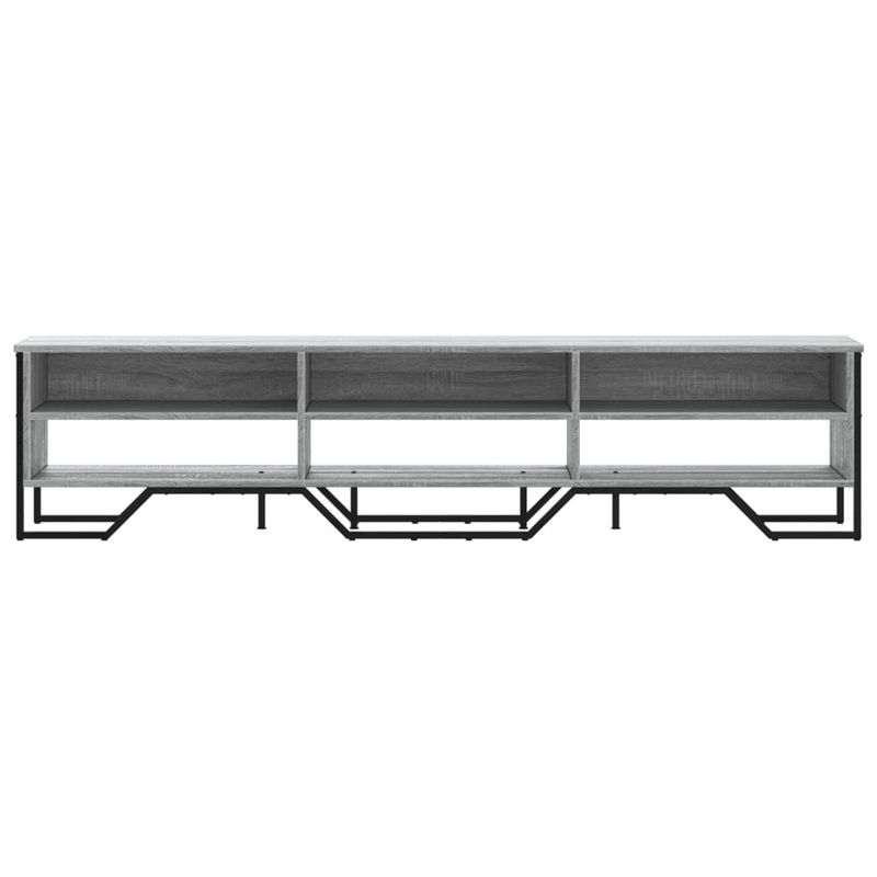 Casa si Gradina - Mobilier - Comode si corpuri - Comode - Dulap TV, gri sonoma, 180x34x41 cm, lemn prelucrat - Infinity.ro