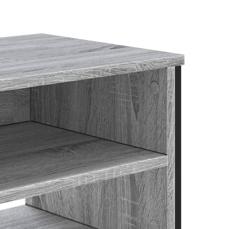Casa si Gradina - Mobilier - Comode si corpuri - Comode - Dulap TV, gri sonoma, 180x34x41 cm, lemn prelucrat - Infinity.ro