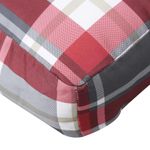 Casa si Gradina - Gradina si terasa - Mobilier exterior - Perne decorative exterior - Perne de paleti, rosu carouri, material textil - Infinity.ro