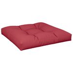 Casa si Gradina - Gradina si terasa - Mobilier exterior - Perne decorative exterior - Perna pentru paleti, rosu vin, 80x80x12 cm, material textil - Infinity.ro