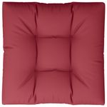 Casa si Gradina - Gradina si terasa - Mobilier exterior - Perne decorative exterior - Perna pentru paleti, rosu vin, 80x80x12 cm, material textil - Infinity.ro