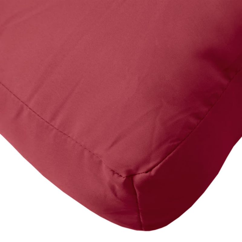 Casa si Gradina - Gradina si terasa - Mobilier exterior - Perne decorative exterior - Perna pentru paleti, rosu vin, 80x80x12 cm, material textil - Infinity.ro