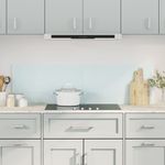 Casa si Gradina - Sanitare - Chiuveta bucatarie si accesorii - Accesorii chiuvete - Panou antistropi bucatarie 2 buc. alb 70x40cm sticla securizata - Infinity.ro