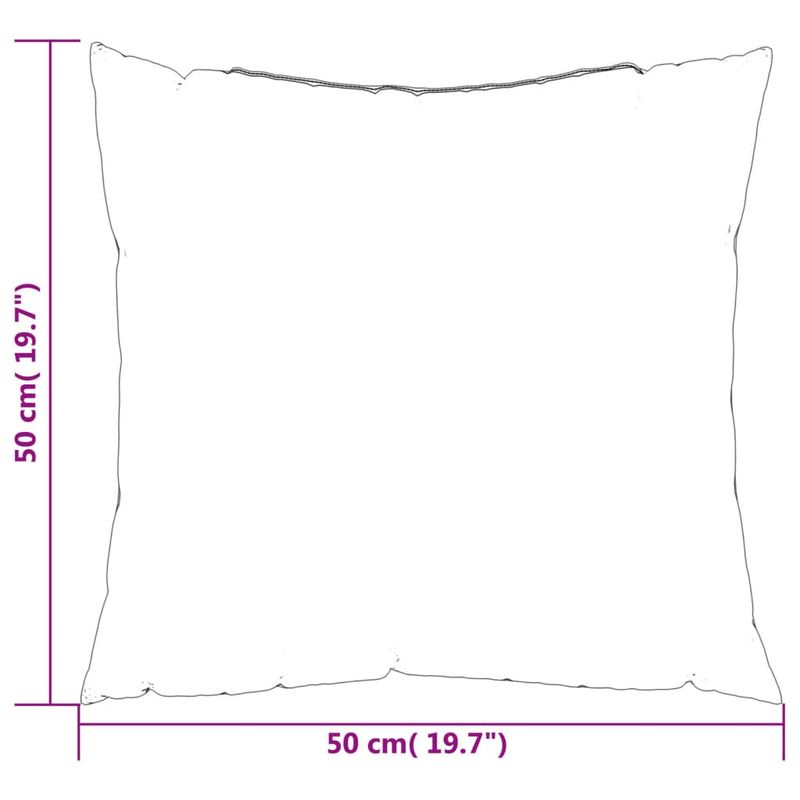 Casa si Gradina - Textile si covoare - Perne si pilote - Perne decorative - Perne de canapea, 4 buc., crem, 50x50 cm, textil - Infinity.ro