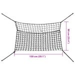 Petshop - Accesorii petshop - Alte accesorii petshop - Plase pentru fan, 2 buc, negru, dreptunghiulara, 150x90 cm, PP - Infinity.ro
