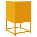 Casa si Gradina - Mobilier - Comode si corpuri - Noptiere - Noptiera, galben mustar, 36x39x60,5 cm, otel - Infinity.ro