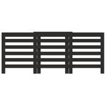 Casa si Gradina - Termice - Calorifere si accesorii - Accesorii calorifere - Masca pentru calorifer, negru, 205x21,5x83,5 cm, lemn prelucrat - Infinity.ro