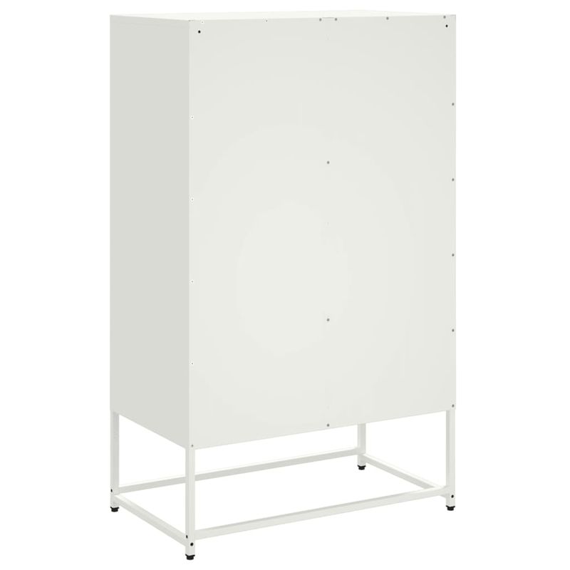 Casa si Gradina - Mobilier - Comode si corpuri - Corpuri bucatarie - Dulap inalt, alb, 68x39x111,5 cm, otel laminat la rece - Infinity.ro