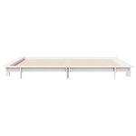 Casa si Gradina - Mobilier - Paturi si accesorii - Paturi - Cadru de pat fara saltea, alb, 180x200 cm, lemn masiv pin - Infinity.ro